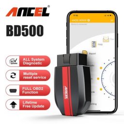 ANCEL-Outil de diagnostic intelligent lecteur de code automatique Bluetooth IOS Android Cristal