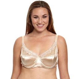 Soutien-gorge grande taille en Satin pour femmes sous-vêtements brodés en Spandex
