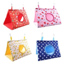 Nid d'oiseau chaud perroquet petit animal de compagnie tente suspendue d'hiver pour Cage