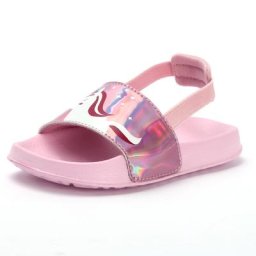 Sandales unisexes pour bébés garçons et filles chaussures de plage à imprimé arc-en-ciel nouvelle