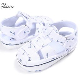 Pudcoco – chaussures pour nouveau-né garçon sandales d'été semelle de berceau 3 couleurs de 0 à