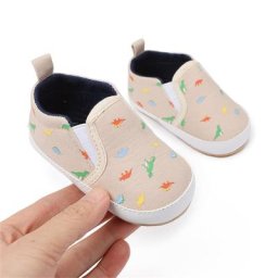 Chaussures à semelle souple pour bébés filles et garçons jolies baskets à enfiler avec imprimés