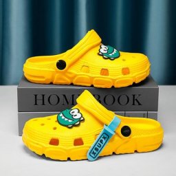 Pantoufles de dinosaure de dessin animé pour enfants sabots pour garçons chaussures d'eau de plage