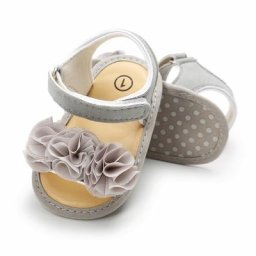 Sandales d'été à fleurs pour bébés filles de 0 à 18 mois chaussures antidérapantes à semelles