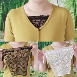 Sous-vêtement tubulaire en dentelle anti-absorbe ouissement pour femme cache-col soutien-gorge