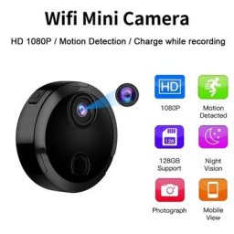 Mini caméra IP sans fil Webcam 95AF sécurité nocturne à domicile