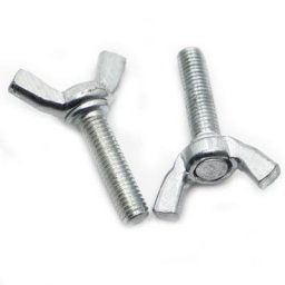 Boulon papillon en acier zingué vis à oreilles M3 M4 M5 M6 M8 M10 M12 pince à serrer à la main