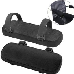 Housses de coussinets d'accoudoir en mousse pour chaises de bureau oreiller coudé avant-bras