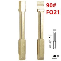 Lame de clé en métal non coupée clé vierge pour Ford Mondeo clé KD Keydiy télécommandes Xhorse