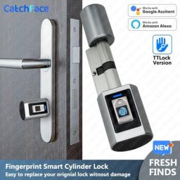 Serrure de porte intelligente biométrique TTLock images Bluetooth électronique sans clé