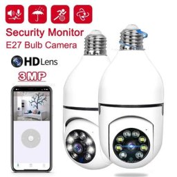 Caméra IP HD Wifi avec ampoule dispositif de sécurité sans fil 200M panoramique moniteur de