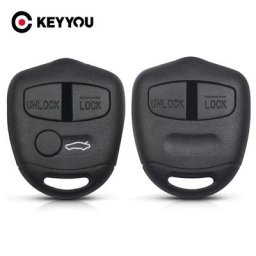KEYYOU – coque de clé de télécommande de voiture sans lame 2/3 boutons de remplacement pour