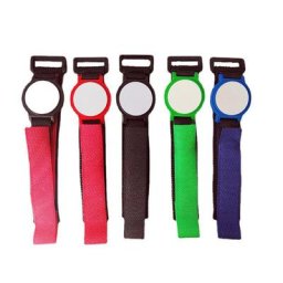 Bracelet ajustable en nylon RFID T5577 1 pièce ISO 11784/11785 pour système de contrôle d'accès