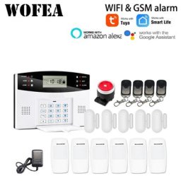 Wofea-Système d'alarme de sécurité domestique sans fil IOS Android Tuya Smart Life Andrea