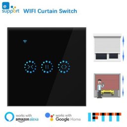Interrupteur de rideau WiFi pour volet roulant à moteur électrique stores intelligents domotique