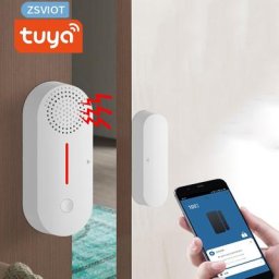 Tuya – capteur de porte/fenêtre intelligent wi-fi alarme de sécurité détecteur