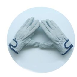 23cm cuir sports sécurité gants de protection en cuir épaissi Hommes conduite meulage soudage