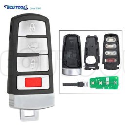 ECUTOOL – clé télécommande intelligente avec puce ID48 315MHz 3 + 1/4 boutons FCC: HLO 3C0 959