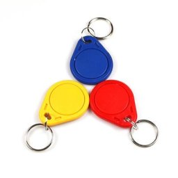 Porte-clés inscriptible T5577 RFID étiquette de jeton pour graveur de carte 125KHz 10 pièces