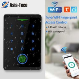 Tuya APP serrure de porte IP66 étanche sans clé empreinte digitale WIFI contrôle d'accès clavier