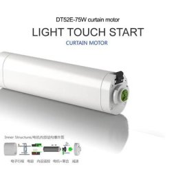 Dooya-Moteur de rideau électrique intelligent DT52E 75W télécommande 220V pour maison connectée