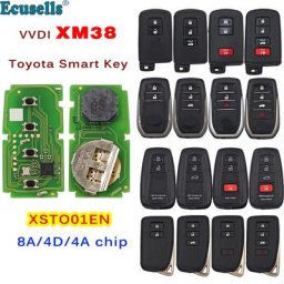 Xhorse – clé télécommande intelligente XM38 clé de proximité XSTO01EN 8A 4D 4A pour Toyota