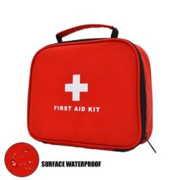 Sac de premiers soins portable étanche avec poignée kits d'urgence de survie en plein air pour