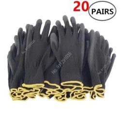 Gants de travail enduits de sécurité NitCarter gants enduits de PU et de l'hypothèse adaptés aux
