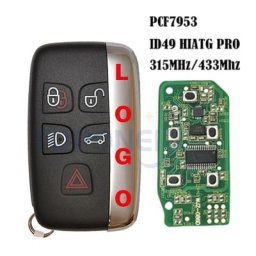 Clé intelligente à distance de voiture à 5 boutons 315MHz 434MHz Land Rover Discovery 4