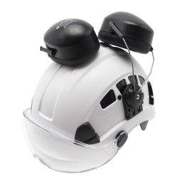 Casque de sécurité avec lunettes et cache-oreilles casquette de travail de construction casque de
