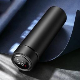 Youpin-Bouteille d'eau thermos intelligente en acier inoxydable affichage numérique de la