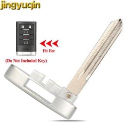 Jingyuqin – clé télécommande intelligente à 3 boutons de remplacement lame non découpée vierge