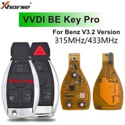 Xhorse-Puce de clé à distance pour Mercedes Benz VVDI PunKey Pro Version améliorée Smart PCB 3/4