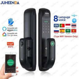 Juheenda-Smart Lock électronique Tuya WiFi Bluetooth Empreinte digitale Mot de passe Carte