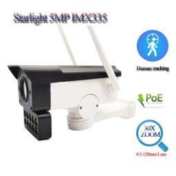 Caméra de Surveillance extérieure IP POE POE hd 5MP/H.265 dispositif de sécurité sans fil avec