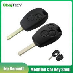 Ocontinent-Remplacement du module de clé de voiture coque de clé pour Renault Dacia Modus Clio 3
