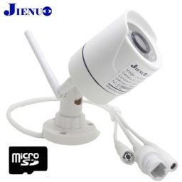 JIENUO-Caméras IP WiFi 1080P vidéosurveillance à domicile sécurité à balles vision nocturne