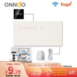 ONNDO-Système de chauffage au sol à eau intelligent WIFI câblage de chauffage thermocentral