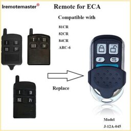 Télécommande de porte de garage pour ECA 81CR 82CR aster CR hull-6 Command ouvre-porte de garage