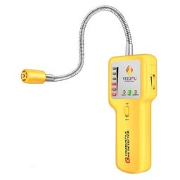 Techamor – détecteur de fuite Y201 Portable détecteur de gaz naturel alarme visuelle sonore sonde