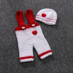Pantalon à bretelles mensuelles pour bébé accessoire Photo pour la croissance du nouveau-né