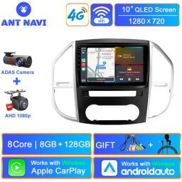 AntNavi – autoradio 10 ""Android Navigation GPS écran tactile lecteur multimédia stéréo pour