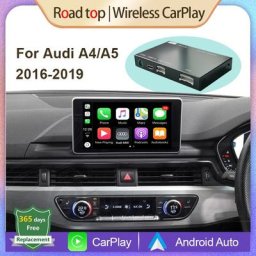 Apple CarPlay sans fil pour Audi A4 A5 2016-2019 avec Android Auto MirrorLink AirPlay caméra