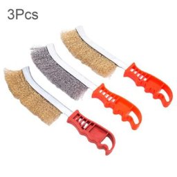 Ensemble de mini brosses métalliques pour l'élimination de la rouille brosse en acier inoxydable