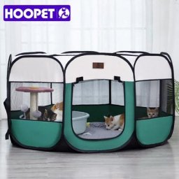 HOOPET – cage chien tente pliable pour animaux de compagnie parc chien chiens lit d'extérieur pour