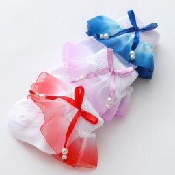 1 paire Bébé Chaussettes Bonne Léger Dentelle À Volants Bébé À Volants Chaussettes Courtes pour