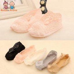 Chaussettes en dentelle pour bébés filles lot de 5 paires bouche peu profonde invisibles