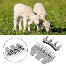 Ciseaux à lame de mouton chèvres 13 dents | Coupe-tondeuse peigne convexe ciseaux pièces de
