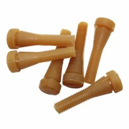 Tiges en caoutchouc pour volaille 50 pièces longueur 6.2cm Pigeon caille doigts en caoutchouc