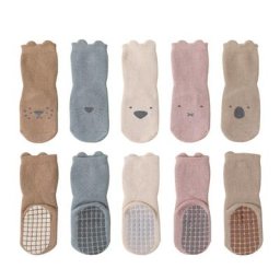 Chaussettes épaisses en coton pour bébés chaussettes hautes en éponge pour filles et nouveau-nés